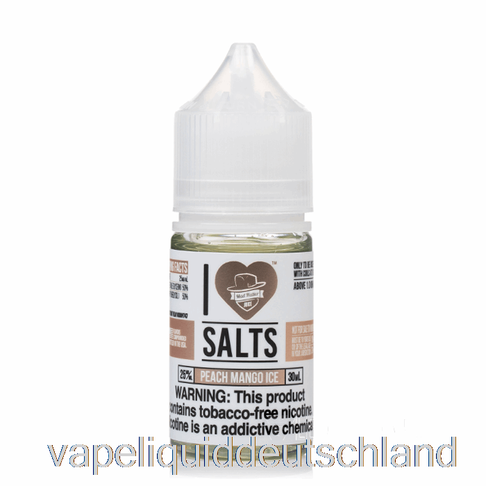 Pfirsich-Mango-Eis – Ich Liebe Salze – 30 Ml 50 Mg Vape-Flüssigkeit